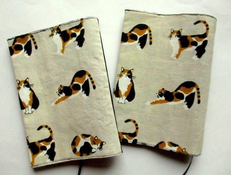 Ten Ten Clothes Cover Triple Cat - Notebooks & Journals - Cotton & Hemp Multicolor
