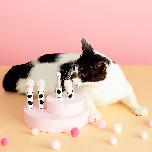 CATISS CATISS 貓掌護唇膏 3g - 乳牛純淨水潤 | 禮品首選