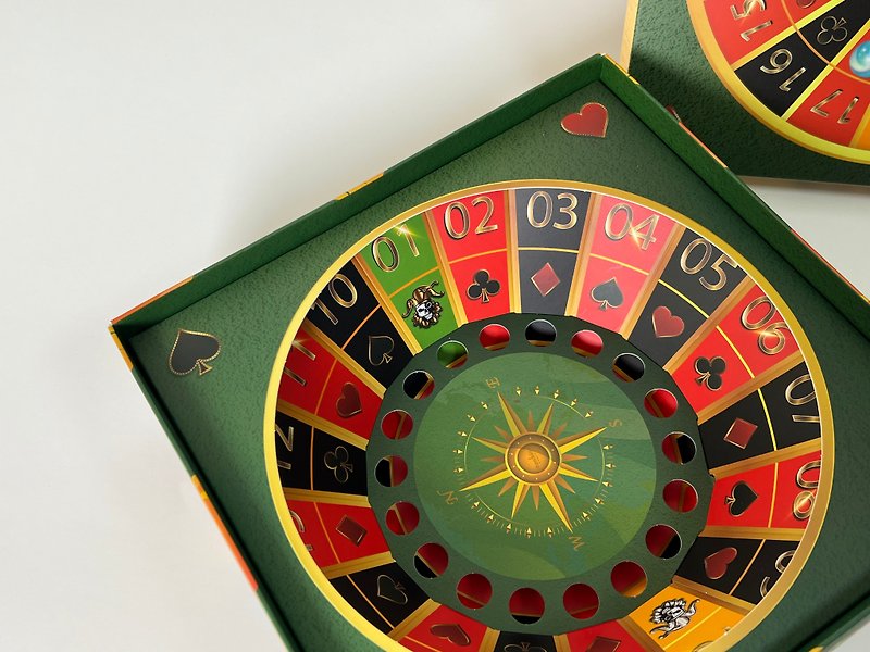 FunPaper Roulette - Board Games & Toys - Paper Multicolor