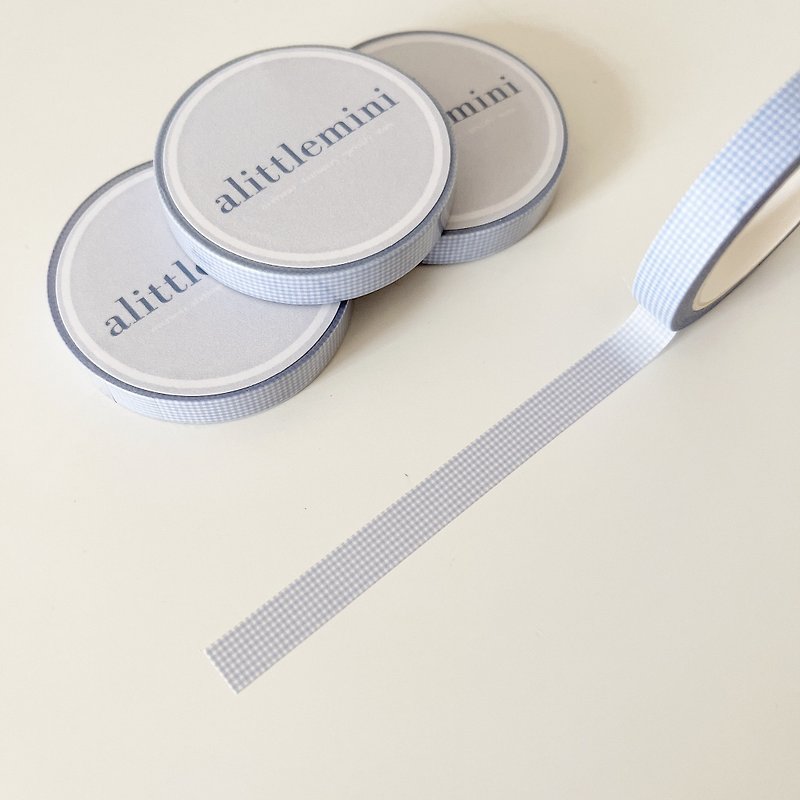 Renewal　alittlemini 7mm maskingtape sherbet - Washi Tape - Paper White