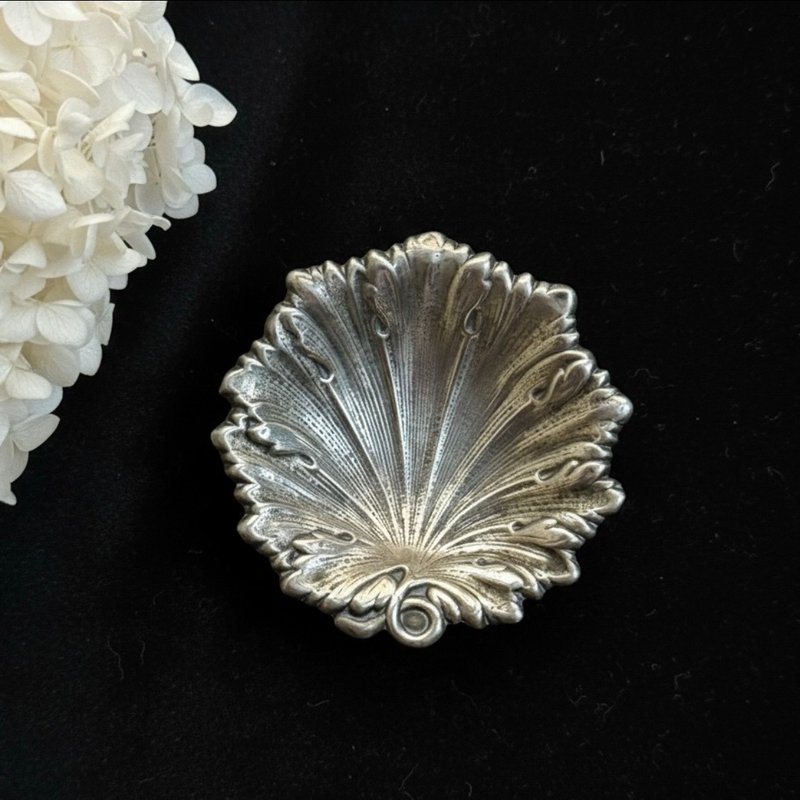 *50959-絕美法國古董小銀盤 - 其他 - 銀 