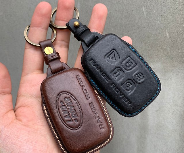Buttero Leather car key case, car key cover, land rover Discovery