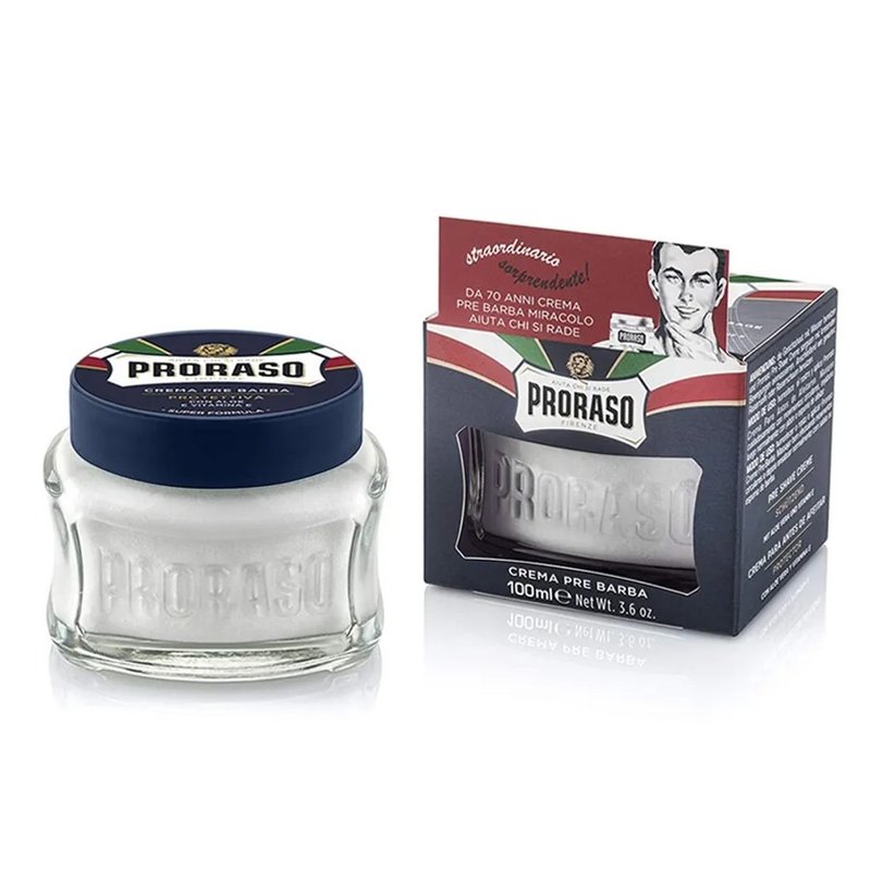 Proraso 保濕麝香 藍標 鬍前軟化膏 / 鬍前霜 鬍前乳 鬍子軟化 - 男性保養/清潔/修容工具 - 其他材質 