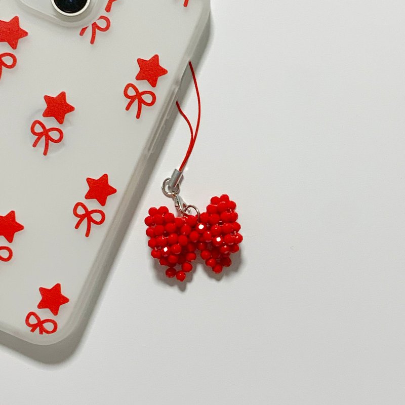 Bebe Ribbon bedas Keyring - 鑰匙圈/鑰匙包 - 壓克力 多色