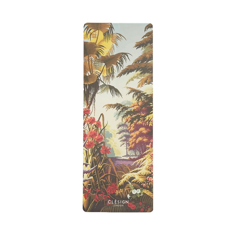 【クレサイン】The New Life Mat Yoga Mat 4mm - South Garden - ヨガマット - ゴム 多色