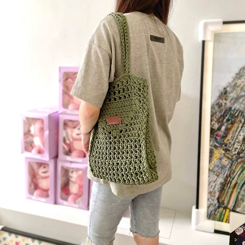 CHRIS Art Studio 手工鉤織托特包【Crochet bag】