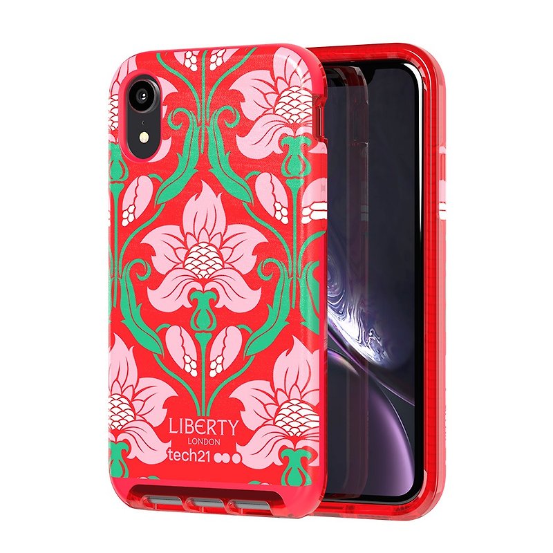 British Tech21 anti-collision leather protective shell joint commemorative model-XR-red (5056234704813) - เคส/ซองมือถือ - หนังเทียม สีแดง