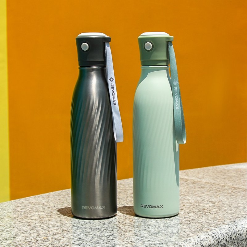 全新Revomax 超級保溫瓶 外形参考可樂瓶设计 - 保溫瓶/保溫杯 - 不鏽鋼 