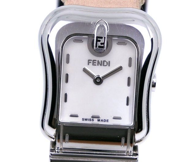 【不動】腕時計　FENDI 3800L 楽天市場】フェンディ 3800L ベルトモチーフ 腕時計 ステンレス