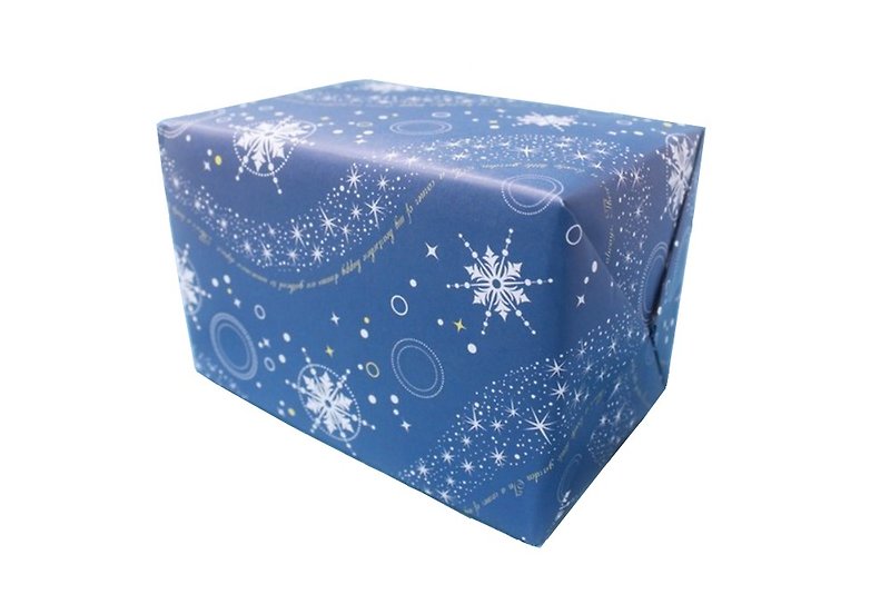 加價購包裝服務  簡易包裝服務基本款  包裝紙-藍 - 包裝材料 - 紙 藍色