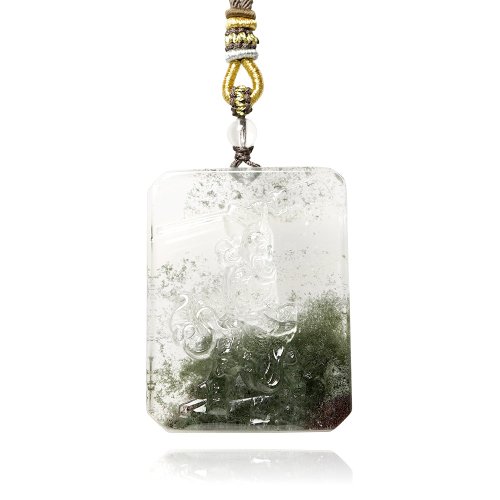 正佳珠寶 Gemsrich Jewelry 【正佳珠寶】綠幽靈 頂級聚寶盆幽靈 57g 關聖帝君 關公 綠幽靈