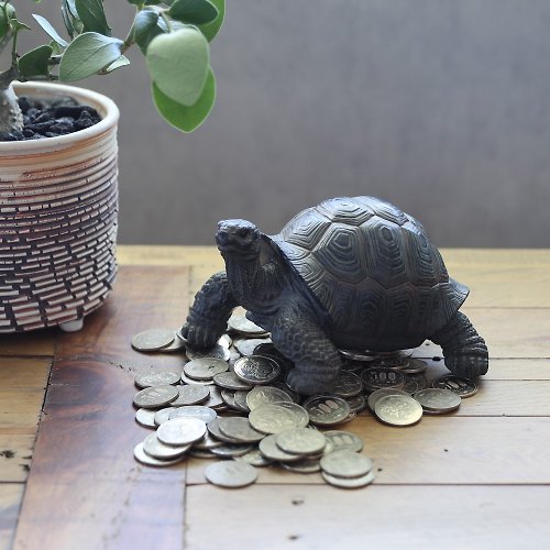SÜSS Living生活良品 日本Magnets擬真動物系列 陸地烏龜造型存錢筒