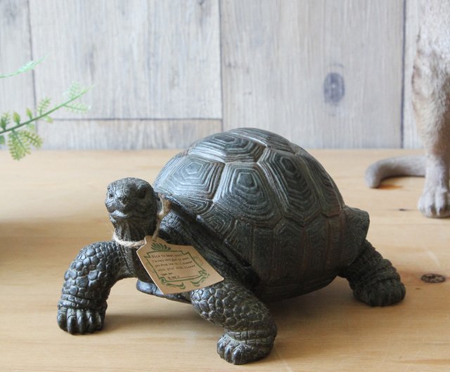 Japan Magnets realistic animal series land turtle shape money box