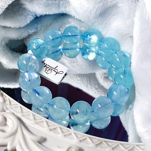 Amelia Jewelry Amelia Jewelry丨海藍寶手串丨魔鬼海藍寶丨海水藍寶丨島嶼海藍寶