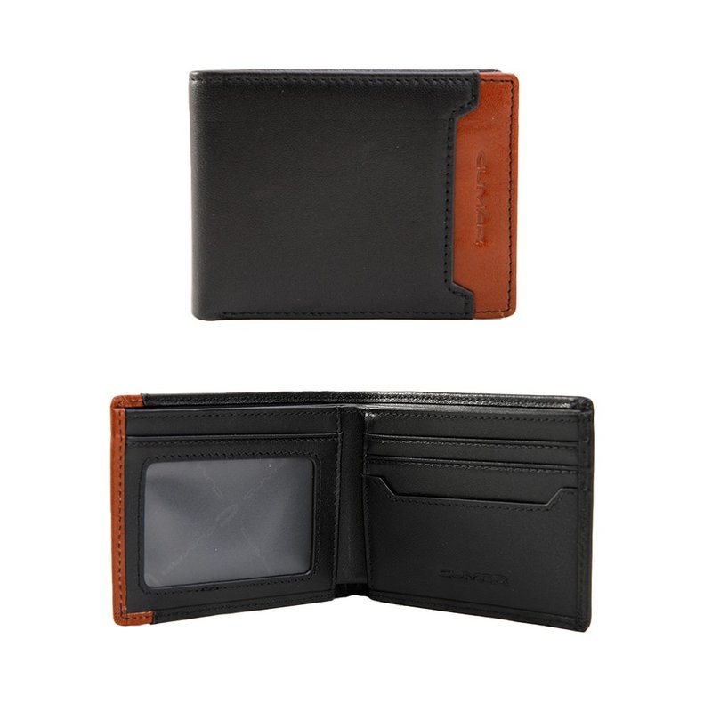 CUMAR フルグレインレザー SHEEP 左窓右カード 盗難防止二つ折り財布 - 財布 - 革 多色