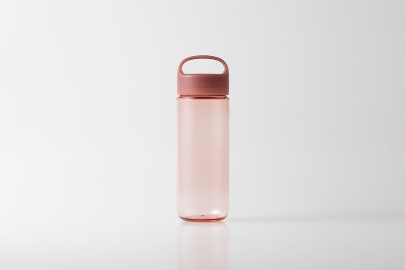 日本Marna Daily Water水樽500mL - 珊瑚色 - 水壺/水瓶 - 樹脂 多色