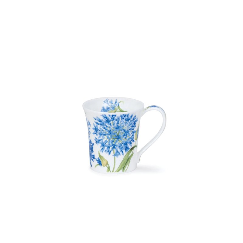 【100% Made in UK】Dunoon Agapanthus Bone China Mug-210ml - แก้วมัค/แก้วกาแฟ - เครื่องลายคราม 