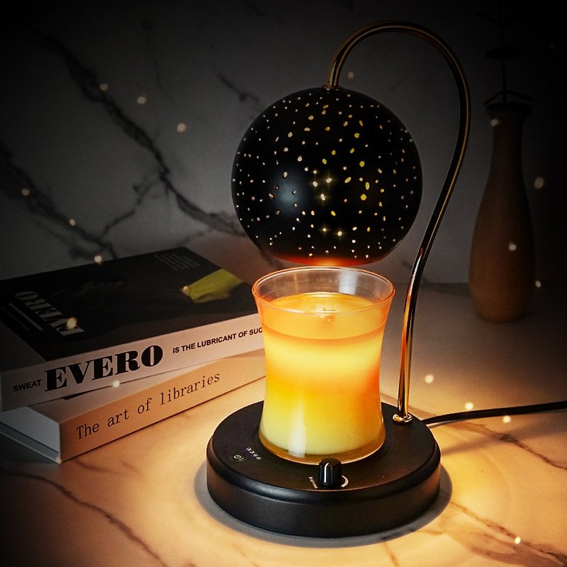 [Les nez Fragrance Nose] Fragrance Wax lamp starry night style retractable timed version - Candles & Candle Holders - Other Materials Multicolor