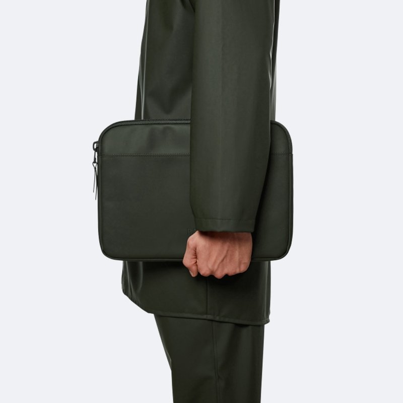 【丹麥 RAINS】Laptop Case 13/15吋防水筆電包 多色可選 - 電腦包/筆電包 - 人造皮革 黑色