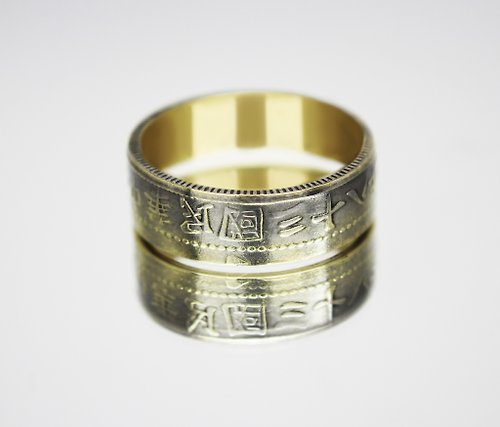 CoinsRingsUkraine China Coin Ring mascot chinese ring coin rings for men coin rings for women