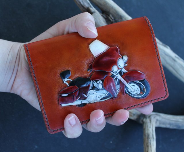 Handmade Leather Wallet / Personalized Leather Men Wallet / -  UK