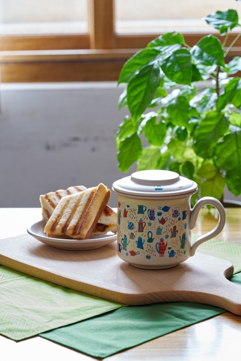 Pottery Workshop│Wu Xiaoru x Xixier Tao Pottery Series-Layered Tea Fragrance Cup Set (White) - แก้วมัค/แก้วกาแฟ - วัสดุอื่นๆ ขาว