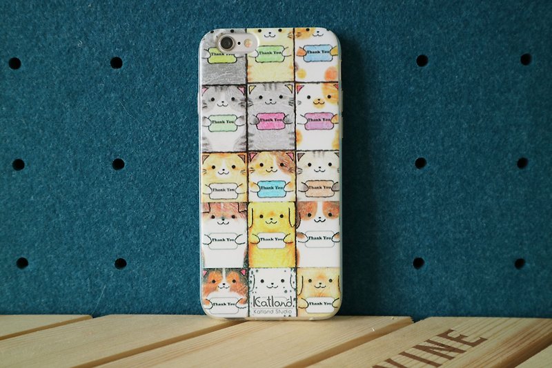 自家設計 - 貓貓狗狗手機殼 保護套Phone Case F - 手機殼/手機套 - 塑膠 多色