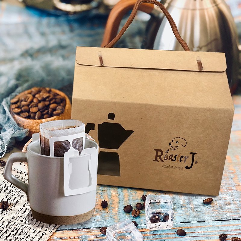 當天現烘濾掛式咖啡│衣索比亞 耶珈雪啡 尼羅河花園│20入禮盒裝 - 咖啡/咖啡豆 - 其他材質 透明