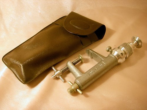 geokubanoid CLAMP POCKET COMPACT SUPPORT for camera w ball head monopod w case Made in USSR