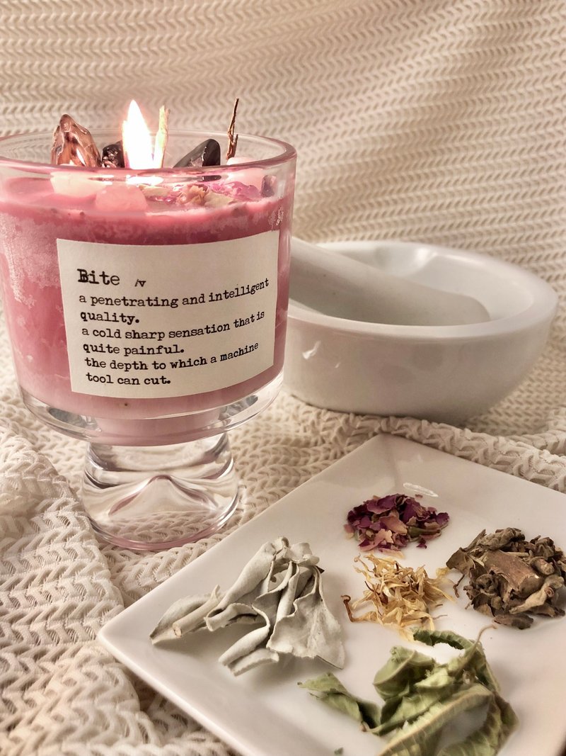 Taipei East District_Handmade Magic Herb Candle [Magic Herb Fragrance Candle] - เทียน/เทียนหอม - ขี้ผึ้ง 