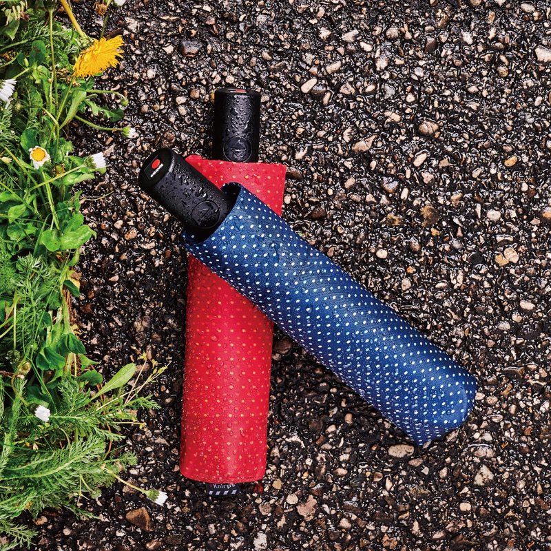 【Knirps德國紅點傘】A.200 入門款自動開收傘-Joy Red - 雨傘/雨衣 - 聚酯纖維 多色