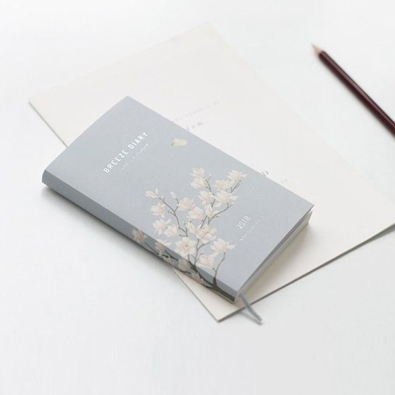 ICONIC 2018 Breeze past Zhou (aging) - Magnolia, ICO50794 - Notebooks & Journals - Paper Gray