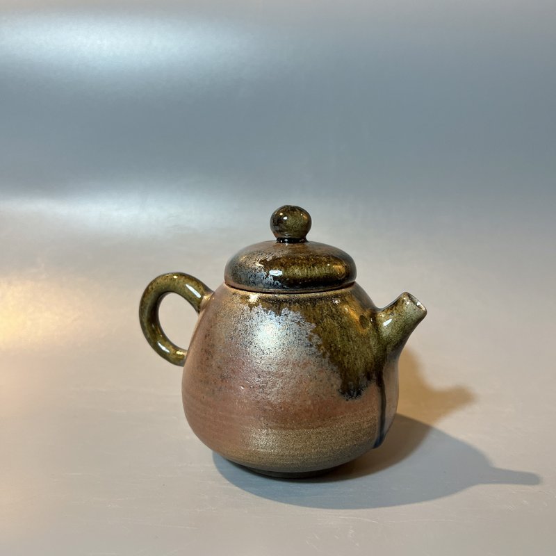 柴燒古樸茶壺 / 純陶土茶壺 / 小平凡手作 - 茶壺/茶杯/茶具 - 陶 