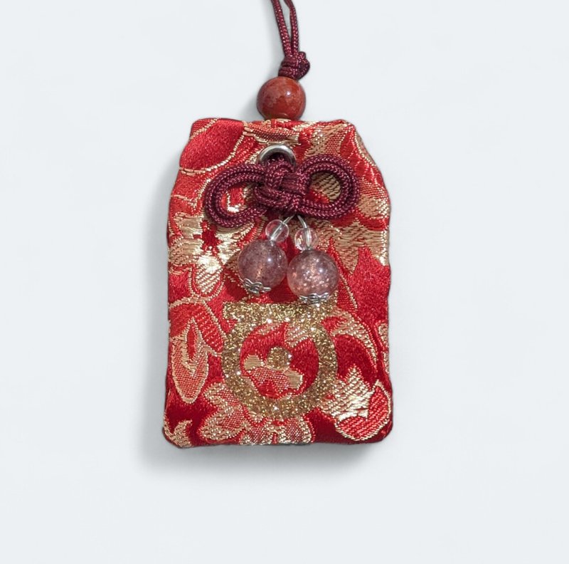 Bodhidharma's Eye Crystal Guardian (love/interpersonal orientation) - Charms - Polyester 