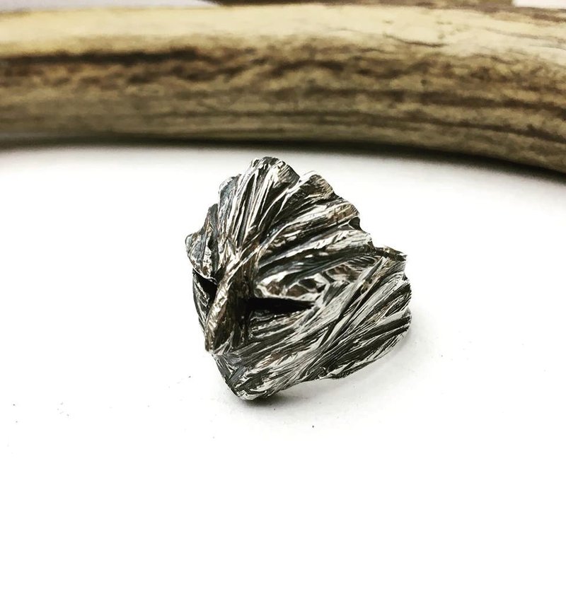 sliver 925 / sterling silver / tree elf / ring / - General Rings - Sterling Silver Silver