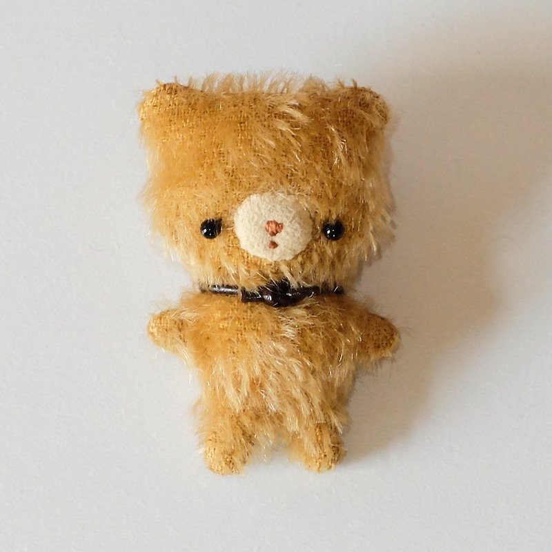 Brooch <bear> - Brooches - Other Materials Brown