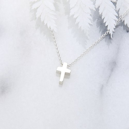 Angel & Me 珠寶銀飾 祈禱 十字架 s925 純銀 項鍊 祝福 生日 情人節 聖誕節 禮物