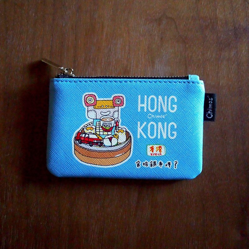 赤毛族遊香港 零錢包 - 零錢包/小錢包 - 塑膠 藍色