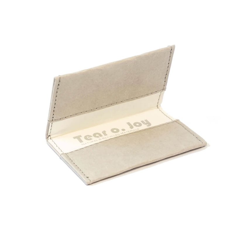 / Sweden TearoJoy / vegan leather card holder - กระเป๋าสตางค์ - วัสดุอีโค 