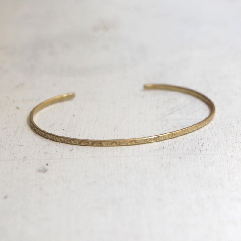 Brass bracelet way - สร้อยข้อมือ - โลหะ สีทอง