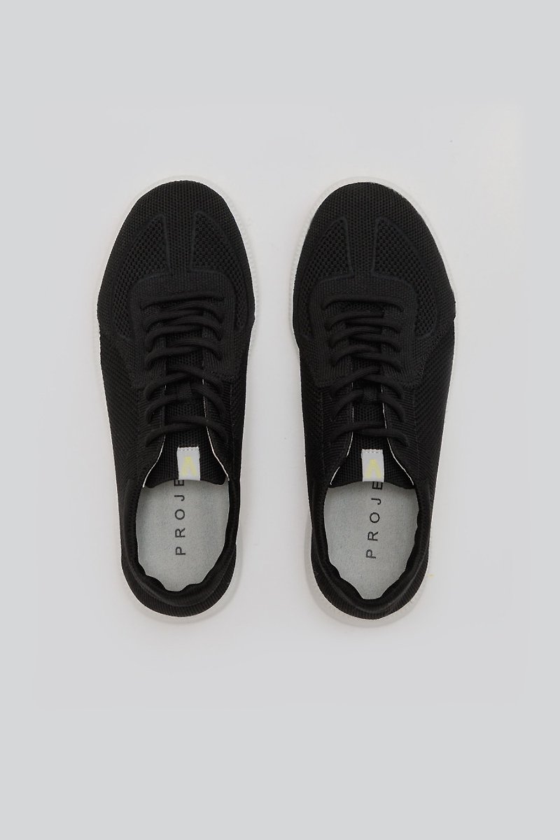 Japanese paper craft moral training shoes men's black Papier GT Black Men - รองเท้าลำลองผู้ชาย - เส้นใยสังเคราะห์ 