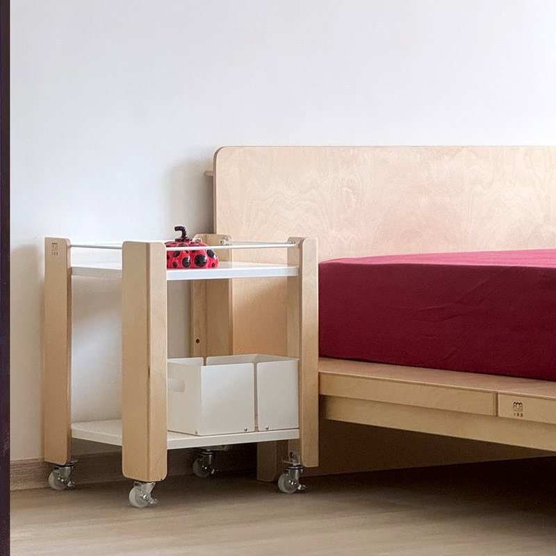 標準 ‧ 邊几 / 床邊收納架【中】 - 置物架/籃子 - 木頭 