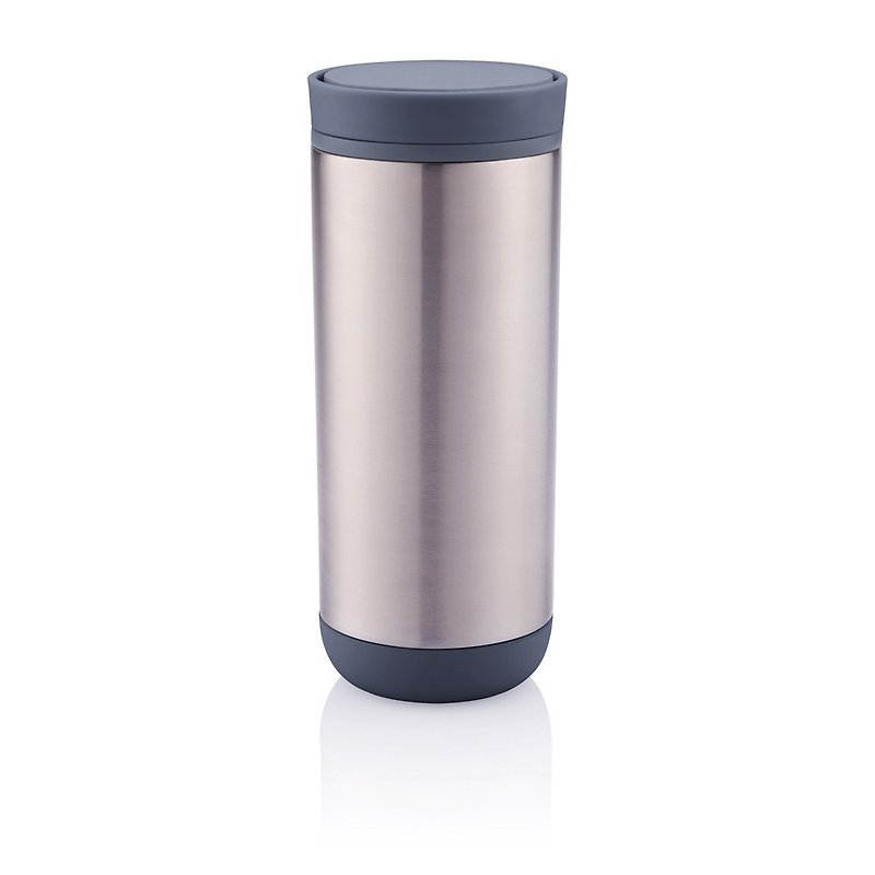 XDDESIGN Clik Pressed 360 Degree Leakproof Cup - Silver - Mugs - Plastic Silver