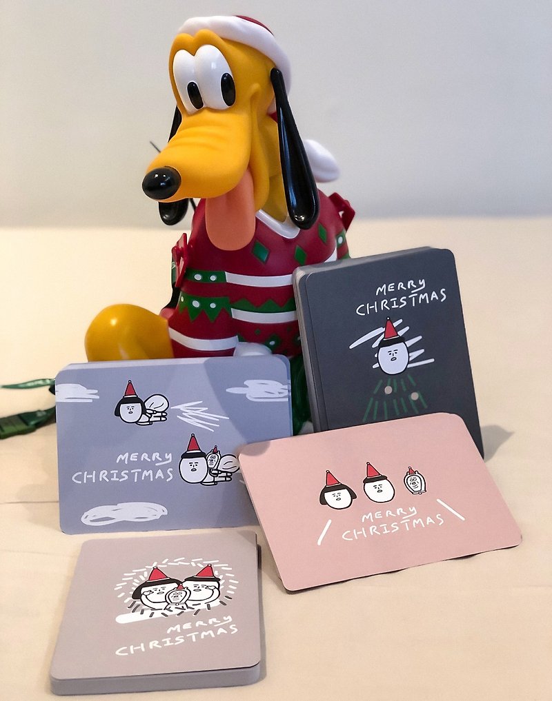 1G Jenny Fenty Merry Christmas Postcard Set-10pcs - Cards & Postcards - Paper 