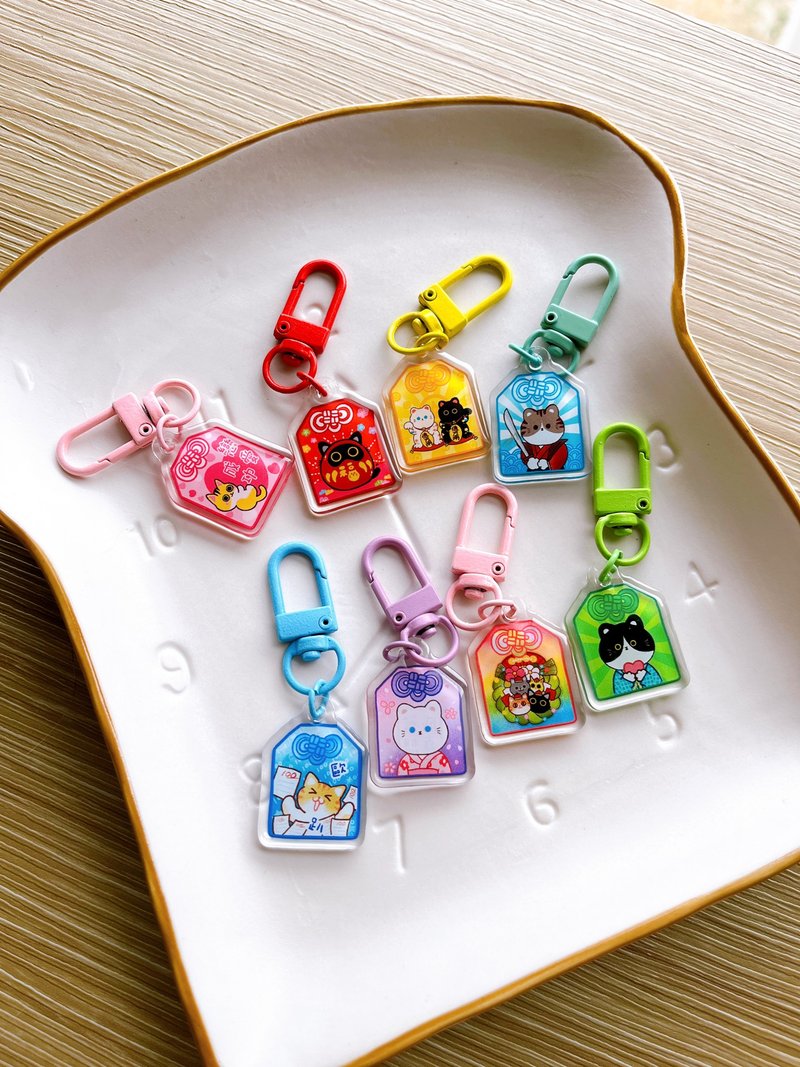 Vivianshen charm blind bag-Cat Yushou (8 styles in total) - Charms - Acrylic 