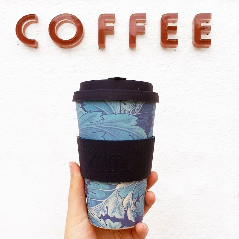 Ecoffeeカップ| 14オンスの環境に優しいカップ-アートジョイントモデル（地中海） - マグカップ - その他の素材 多色