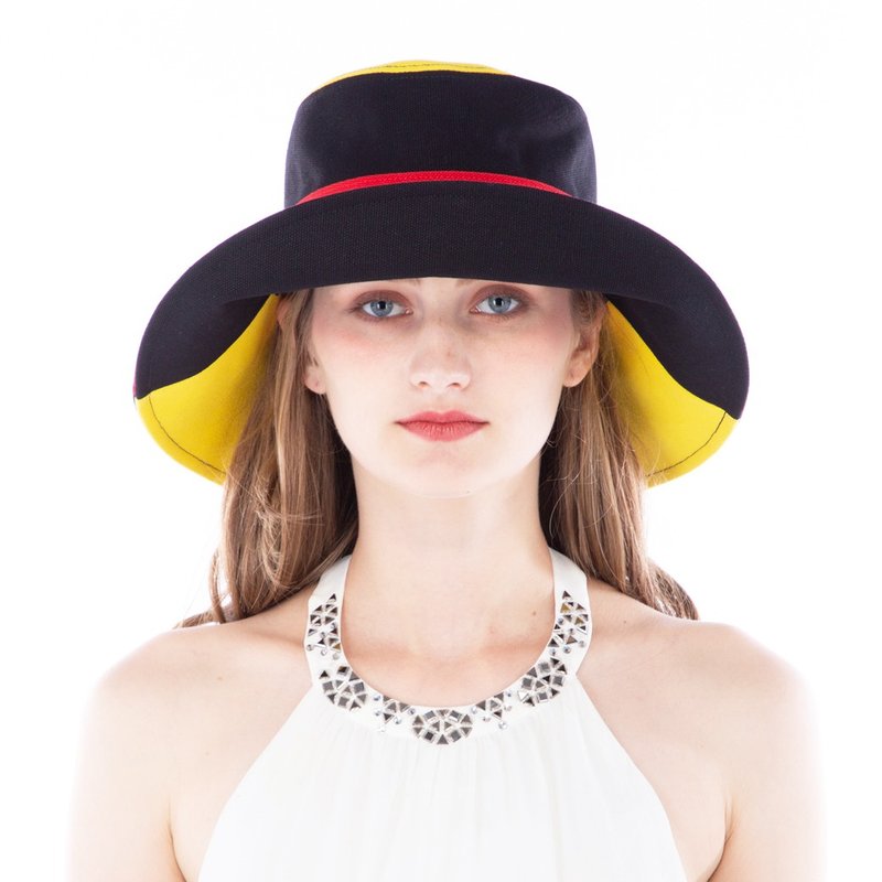 ATIPA Madame Derby Quad IV Wide brim hat  (Sun UV Protection) - Hats & Caps - Cotton & Hemp Multicolor