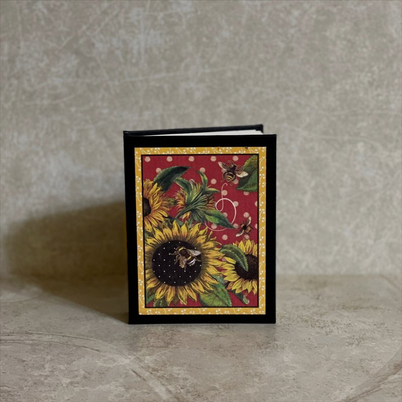 向日葵 法式手工書 - 筆記本/手帳 - 紙 