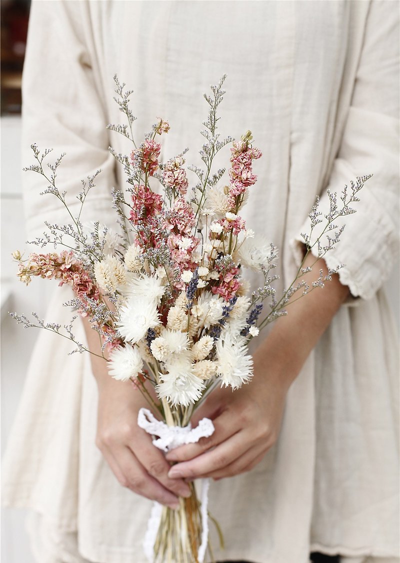 [Good day] handmade elegant simplicity clear bouquet - ตกแต่งต้นไม้ - พืช/ดอกไม้ หลากหลายสี
