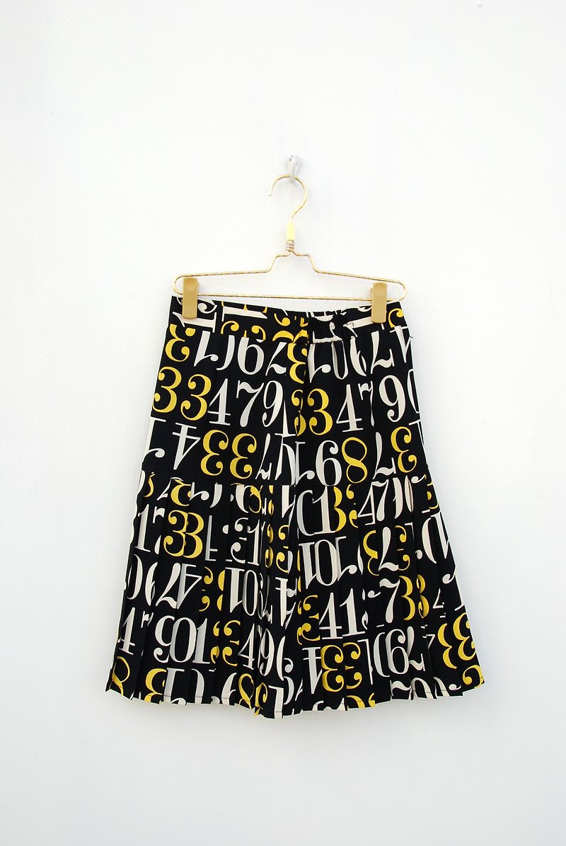 Digital vintage dress - Skirts - Other Materials 